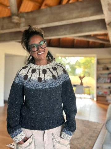 Oarsome Sweater Kits with Woolstok Tweed