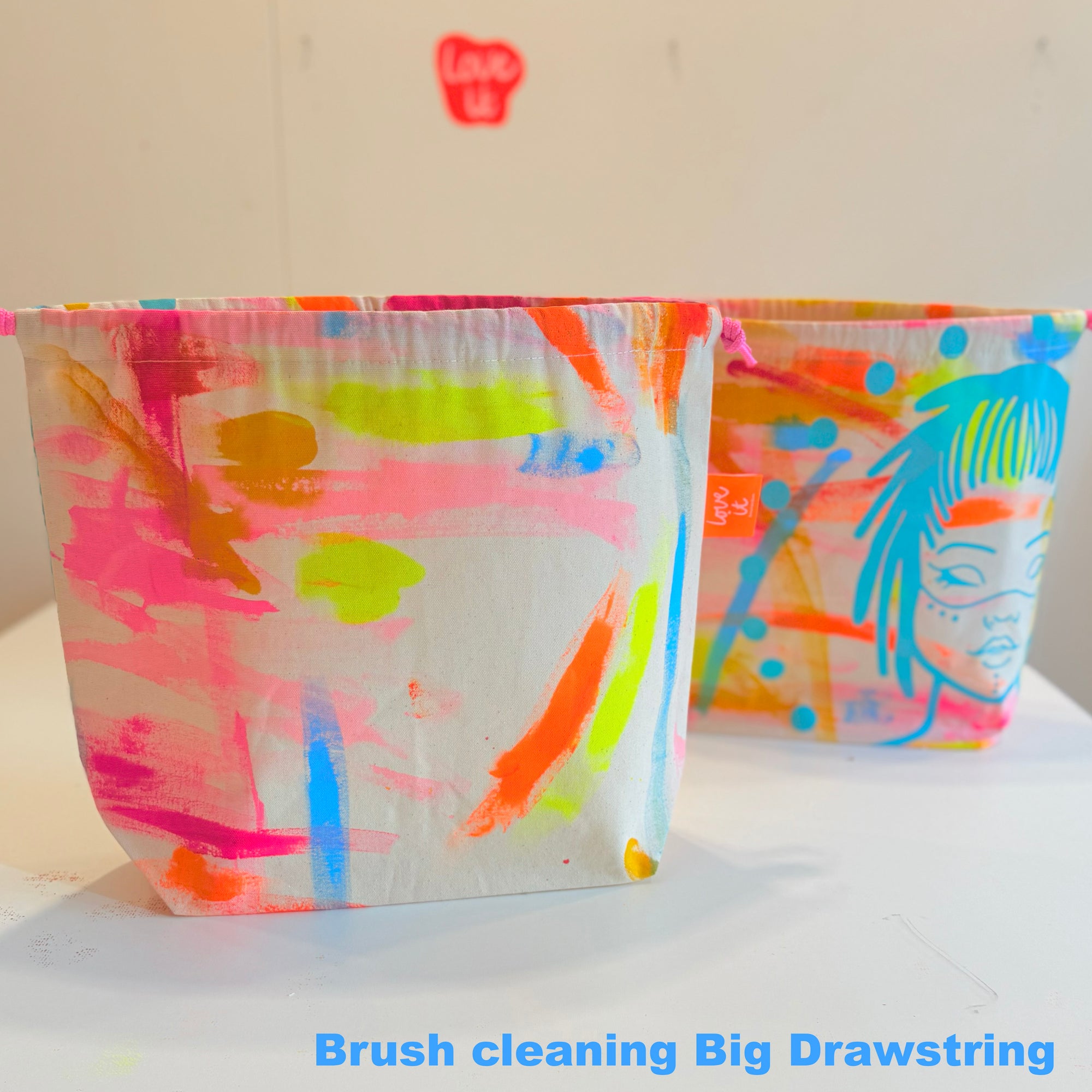 Big Rinse Drawstring Project Bag