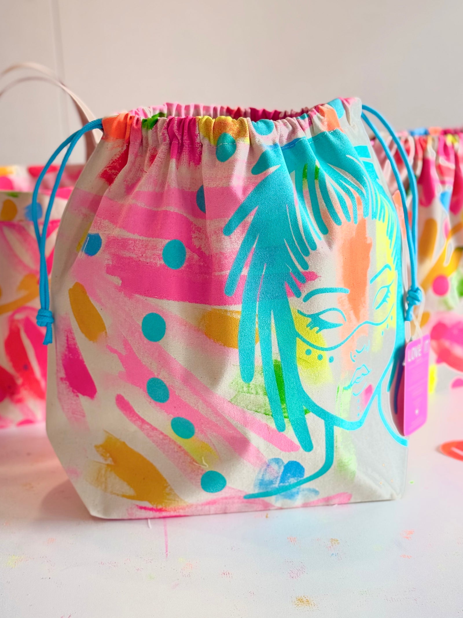 Big Rinse Drawstring Project Bag