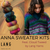 Anna Sweater Kit in Cloud Tweed by Lang Lang Yarns