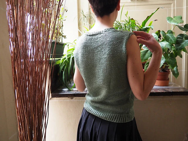 Chanvre Tank Top Kits in Hemp Yarn Natissea