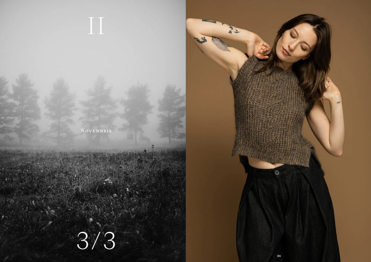 Nordic Textures in Crochet Garments by Linda Skuja