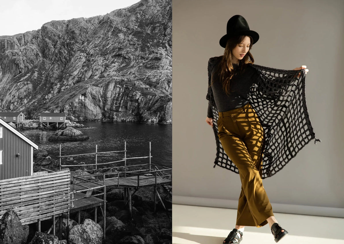 Nordic Textures in Crochet Garments by Linda Skuja