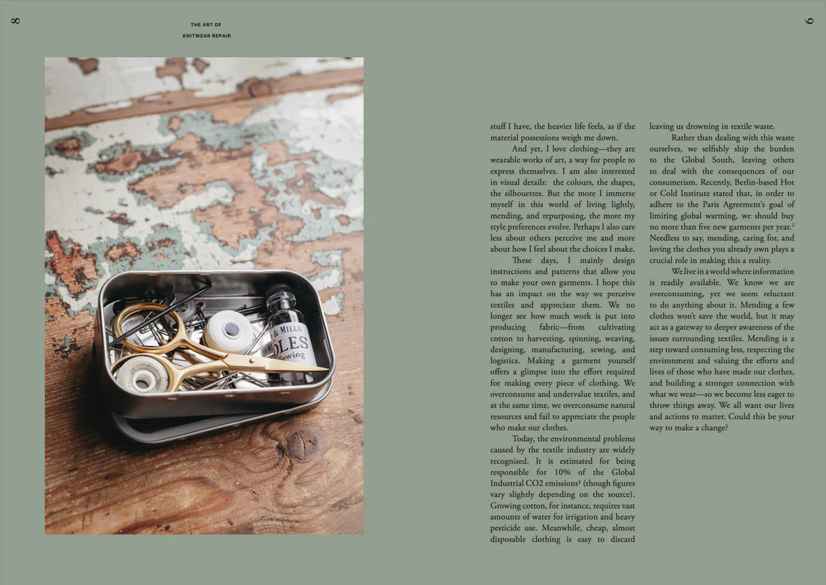 The Art of Knitwear Repair - Minttu Wikberg