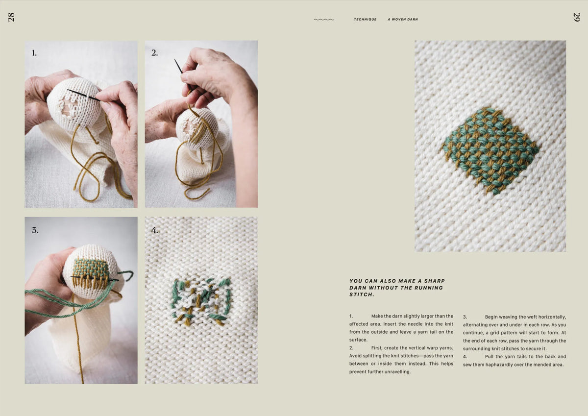 The Art of Knitwear Repair - Minttu Wikberg