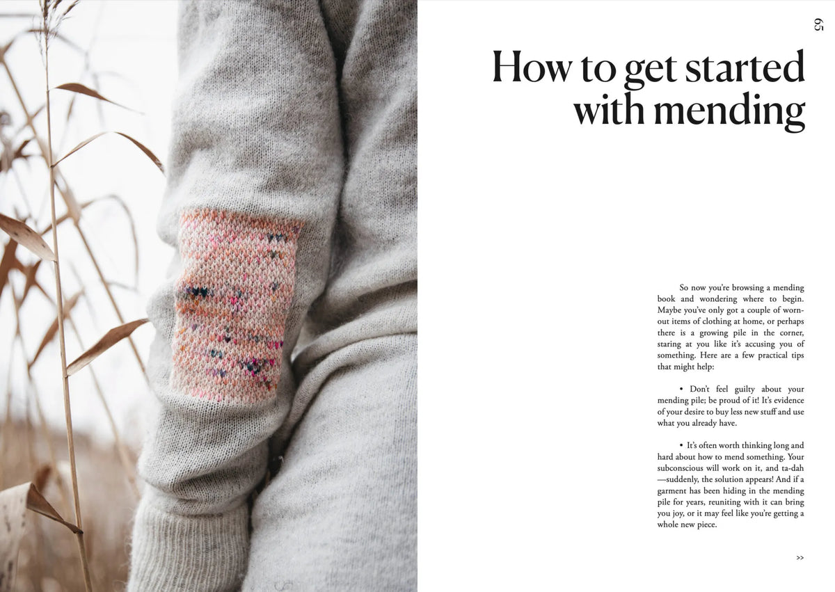 The Art of Knitwear Repair - Minttu Wikberg