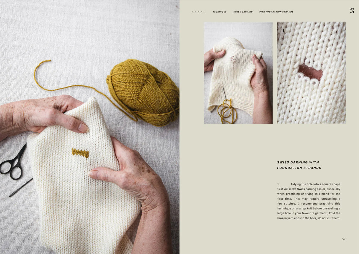 The Art of Knitwear Repair - Minttu Wikberg