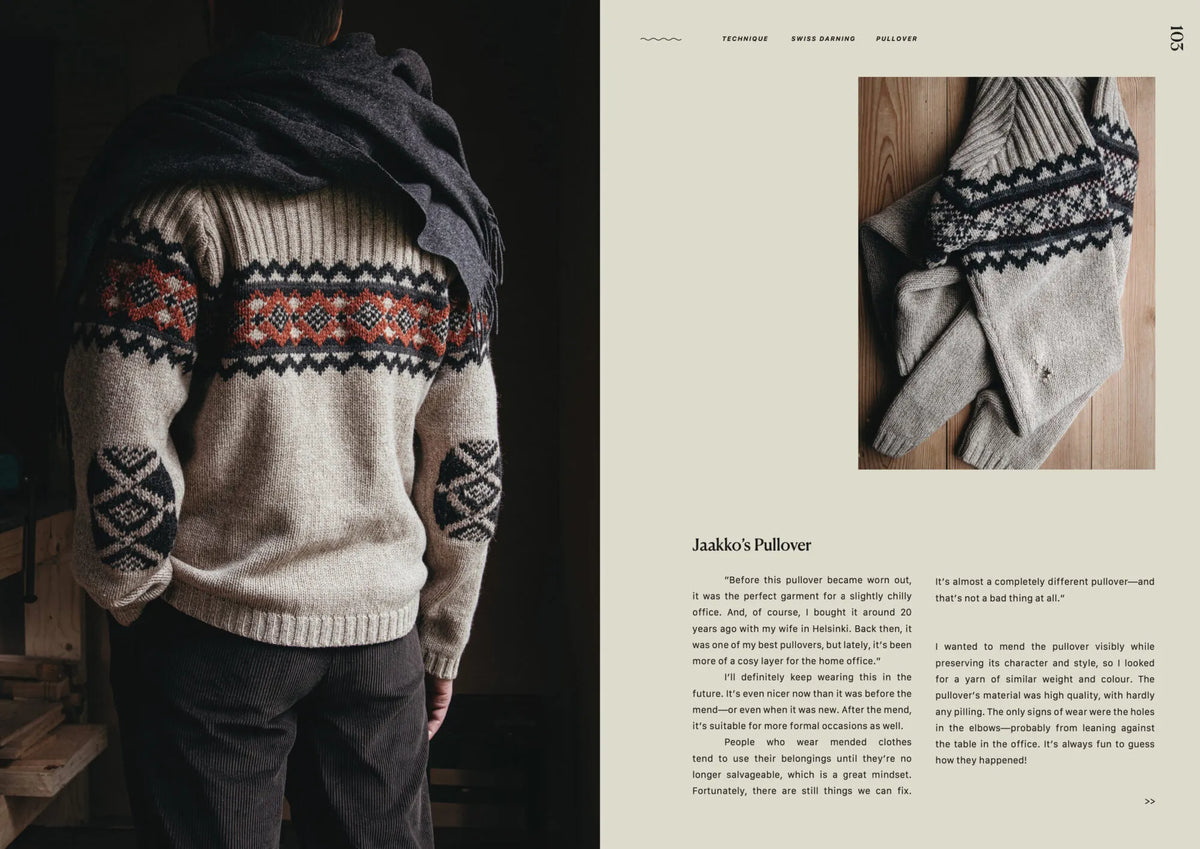The Art of Knitwear Repair - Minttu Wikberg
