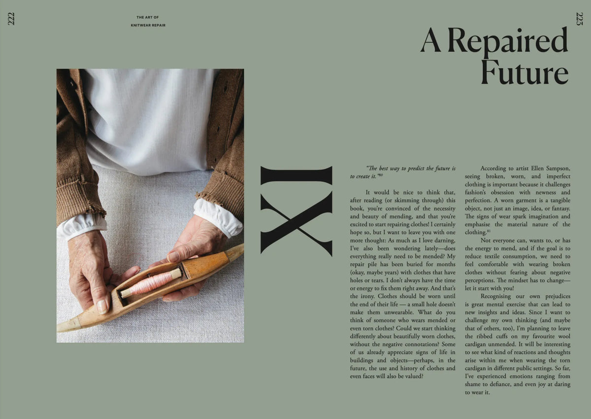 The Art of Knitwear Repair - Minttu Wikberg