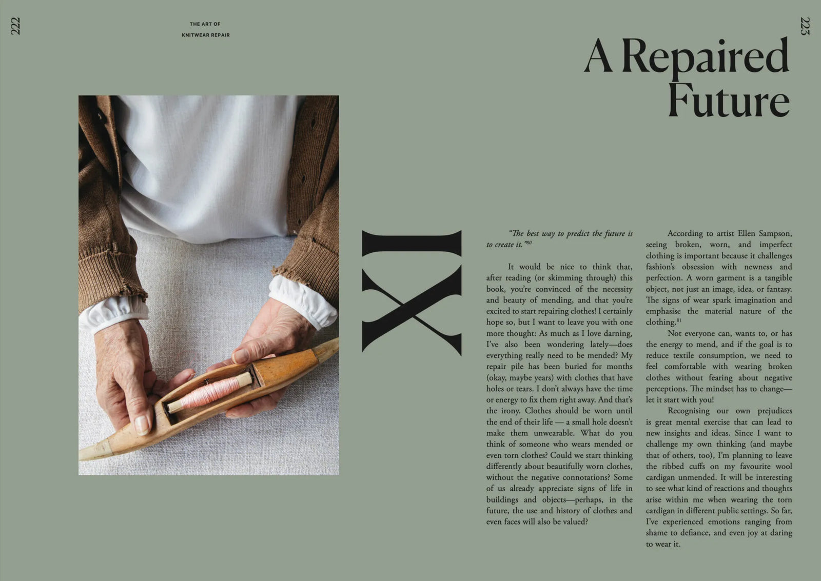 The Art of Knitwear Repair - Minttu Wikberg