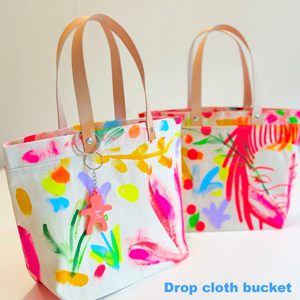 Drop Cloth Bucket Bag Love It Design