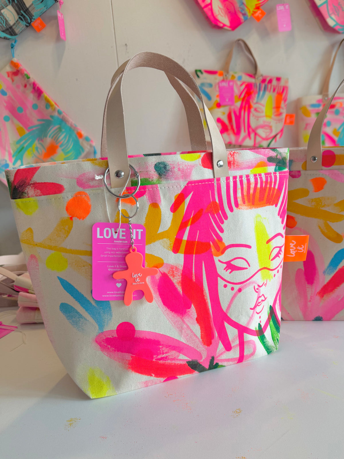 Drop Cloth Bucket Bag