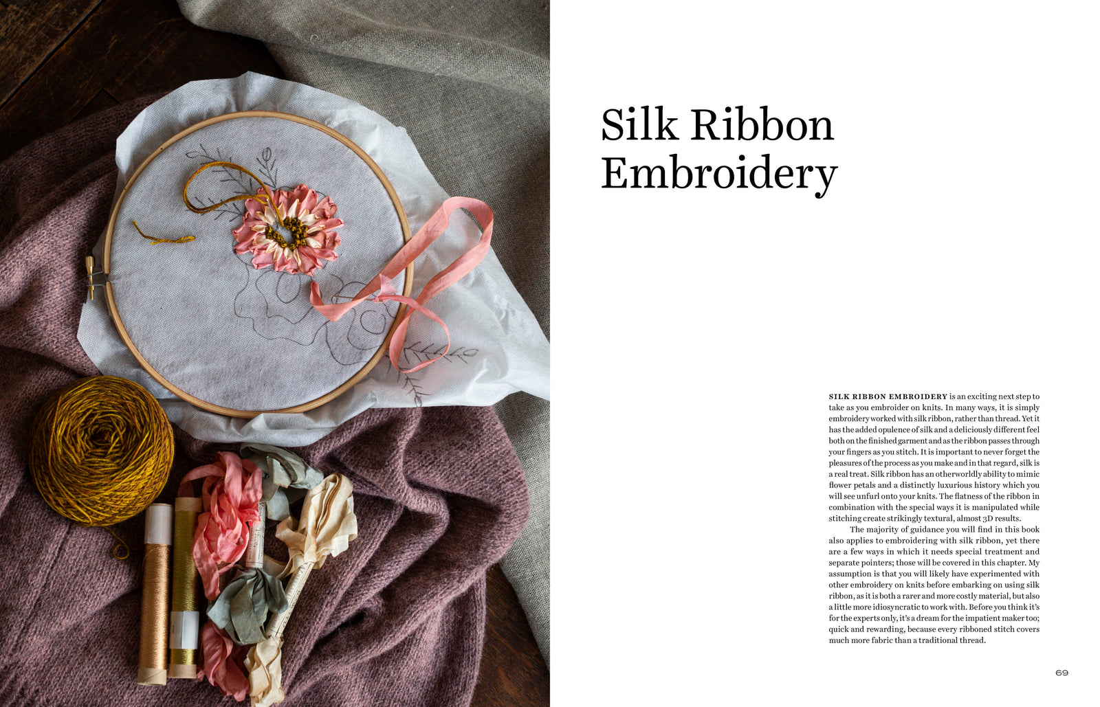 Embroidery on Knits Kit tribeyarns