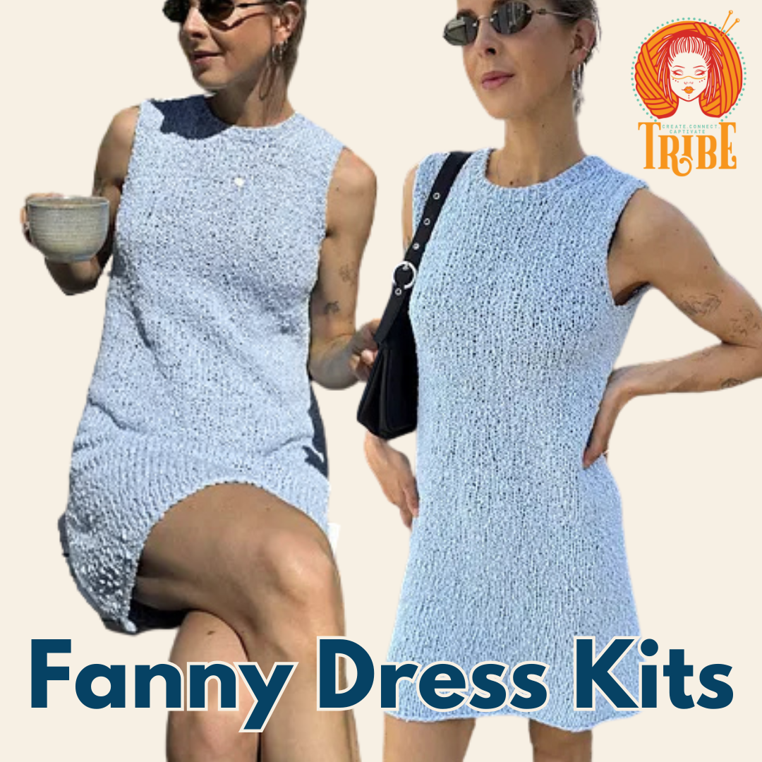 Fanny Dress with Cotton Waves