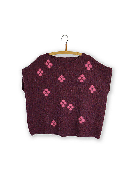 Flowers Slipover Pattern Isager