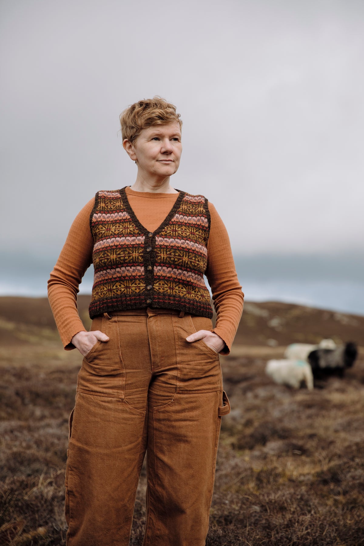 Shetland Shades: Stories in Wool by Gudrun Johnston