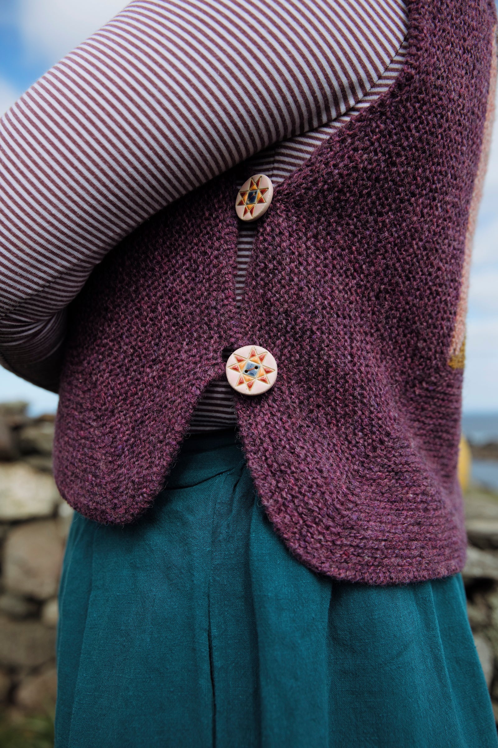 Shetland Shades: Stories in Wool by Gudrun Johnston