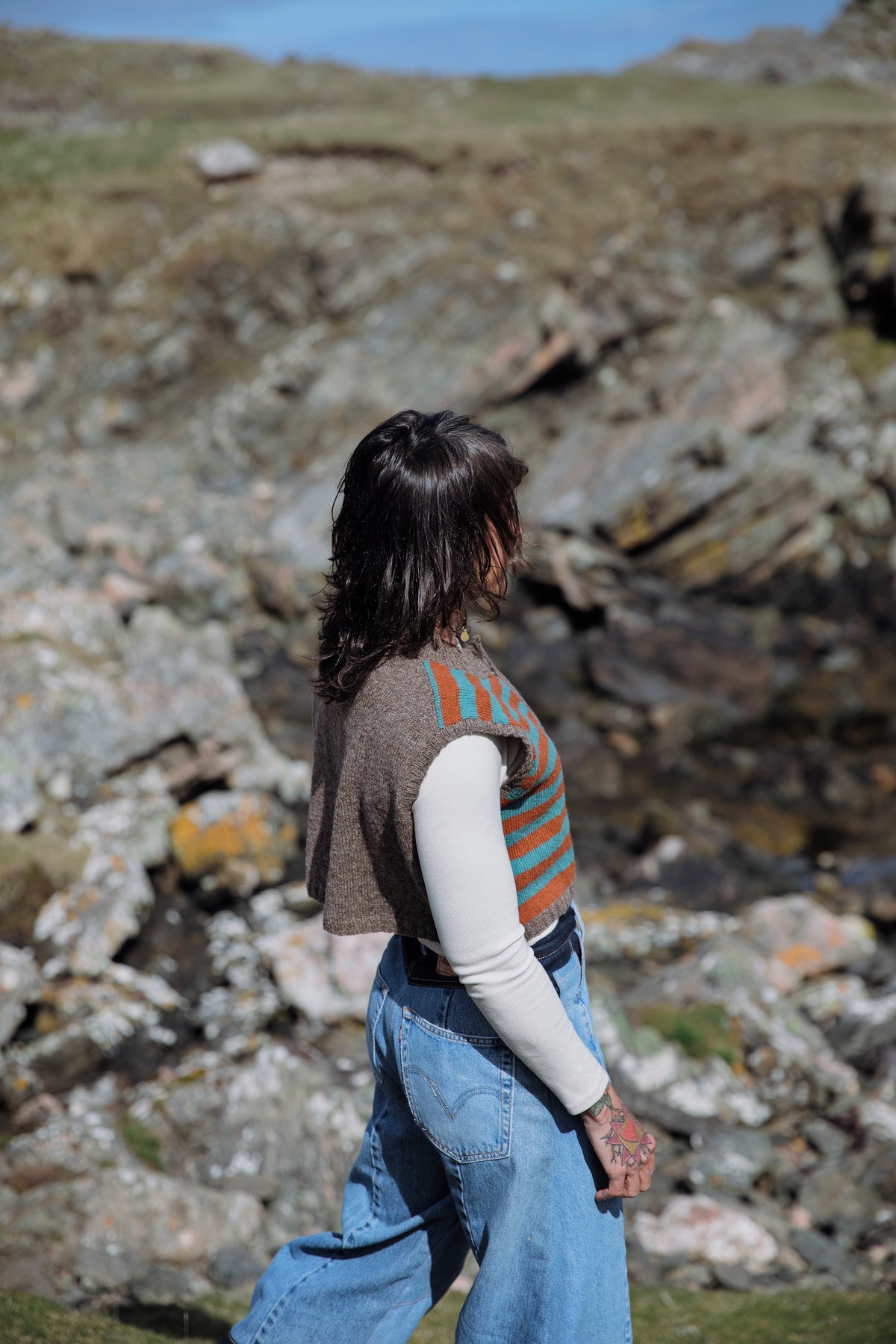 Shetland Shades: Stories in Wool by Gudrun Johnston