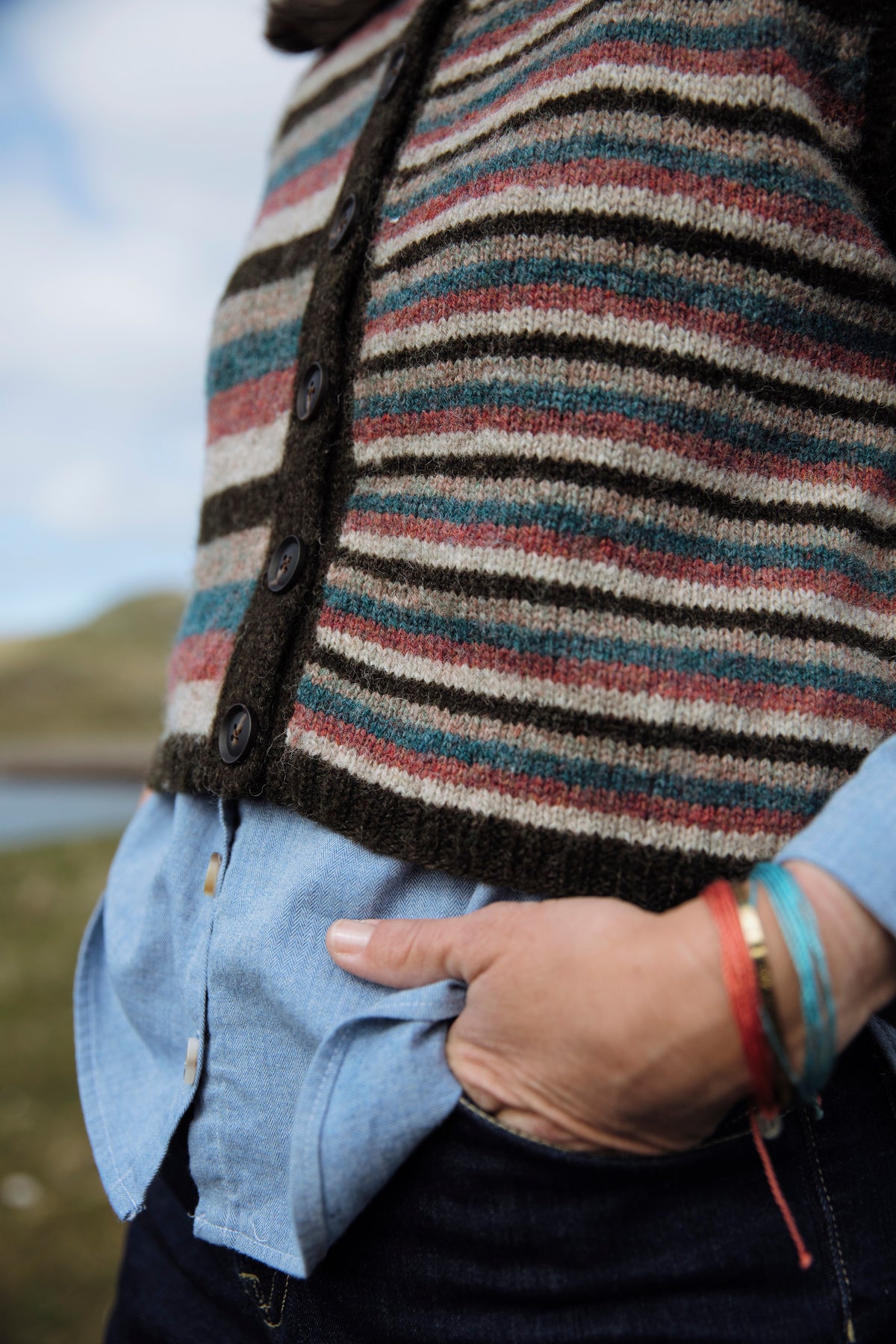 Shetland Shades: Stories in Wool by Gudrun Johnston