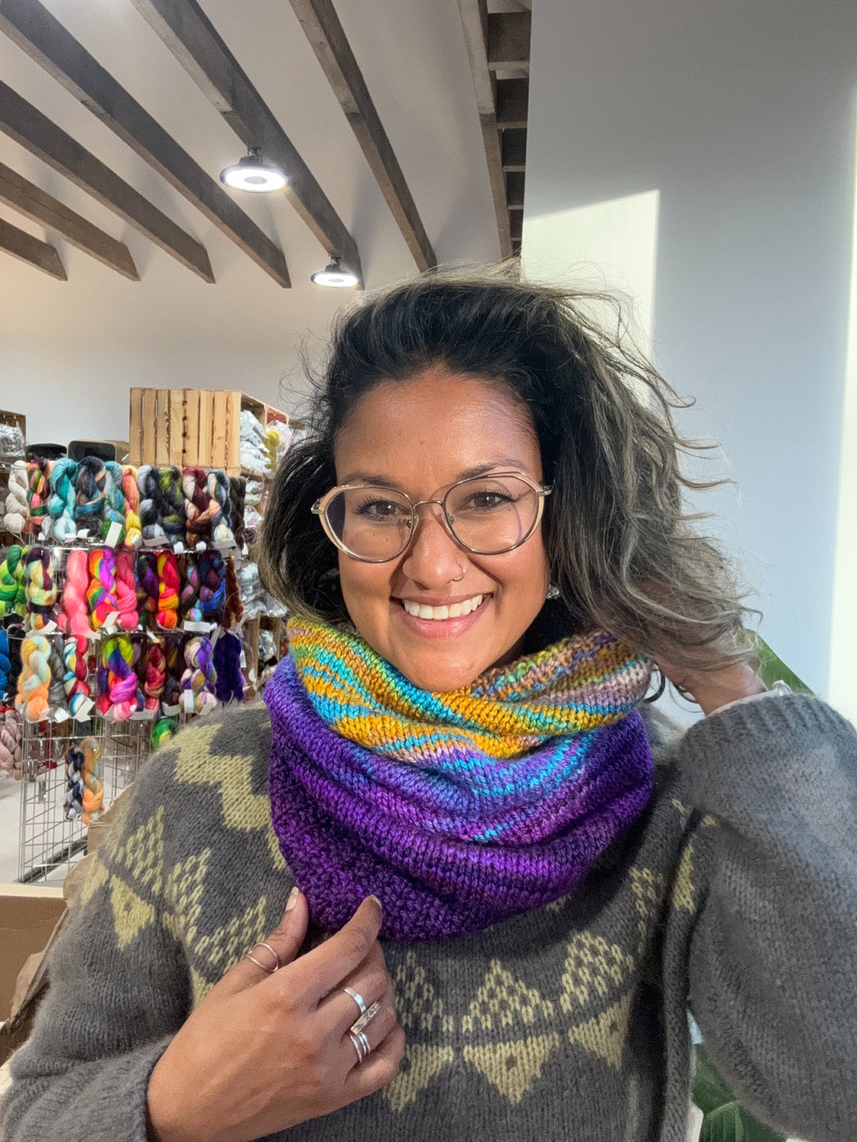 Silky Twist 200 Cowl Kit by Artyarns