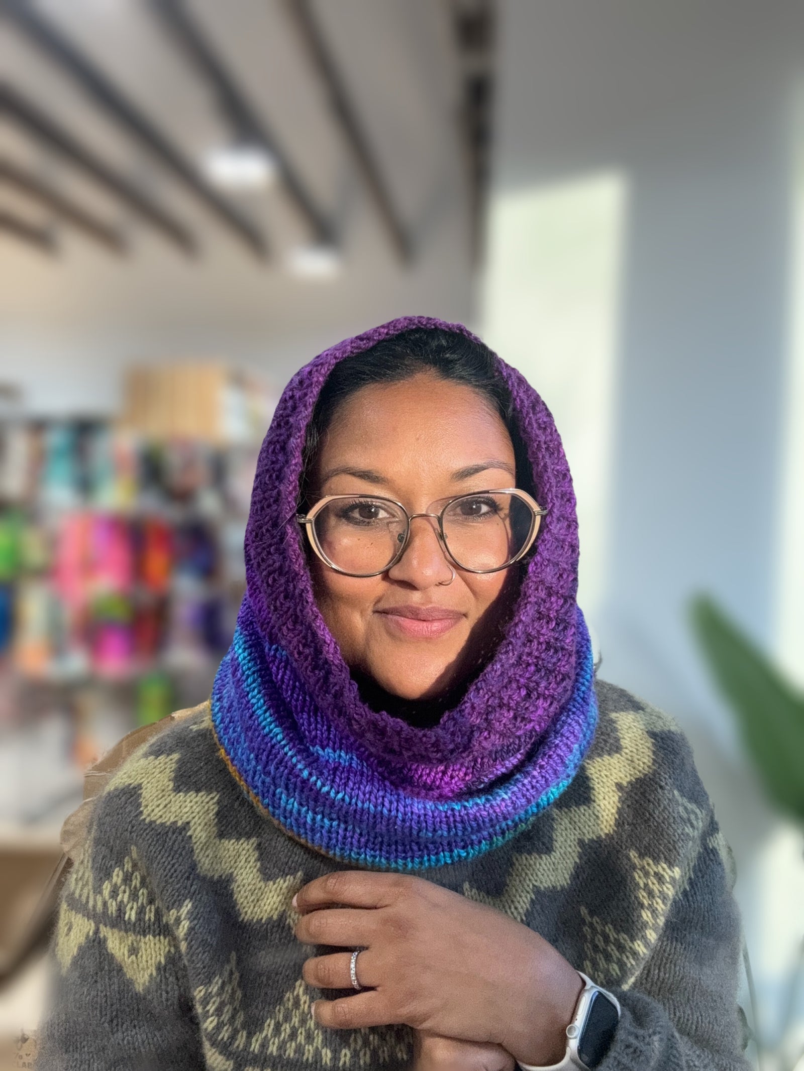 Silky Twist 200 Cowl Kit by Artyarns