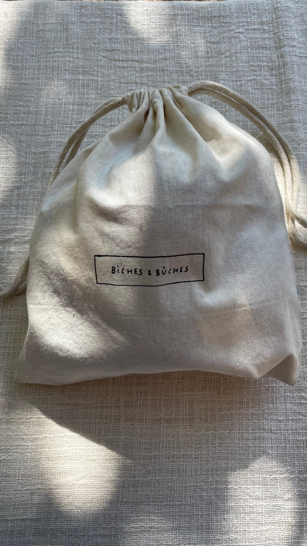 Biches & Bûches Drawstring Bag