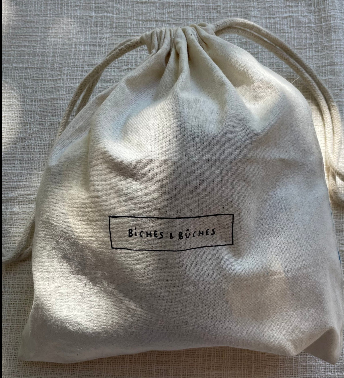 Biches & Bûches Drawstring Bag
