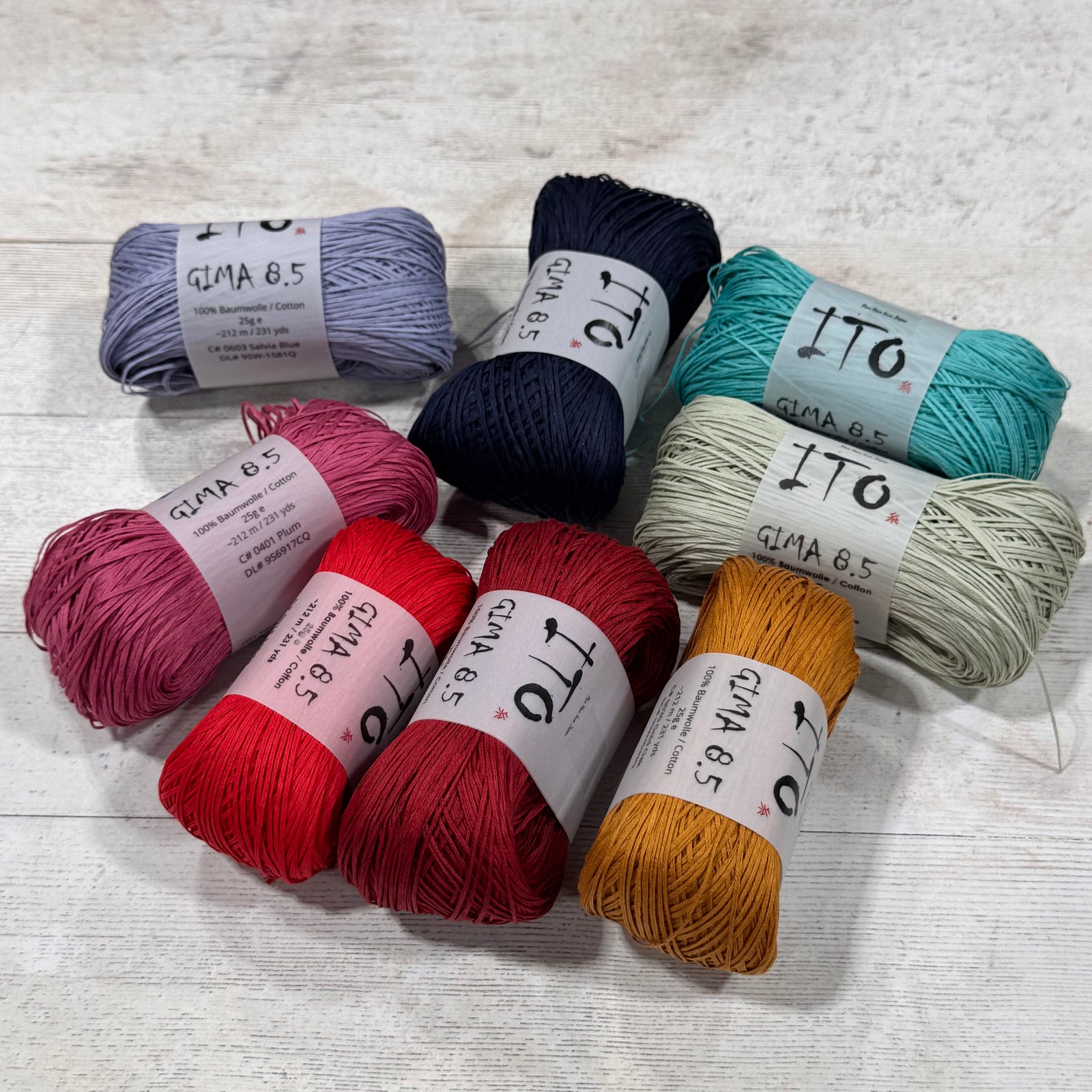 ITO Gima 8.5 (Cotton Tape Yarn)