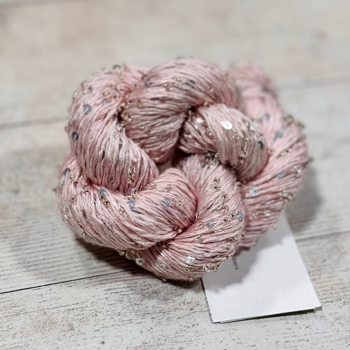 Beaded Silk and Sequins Light