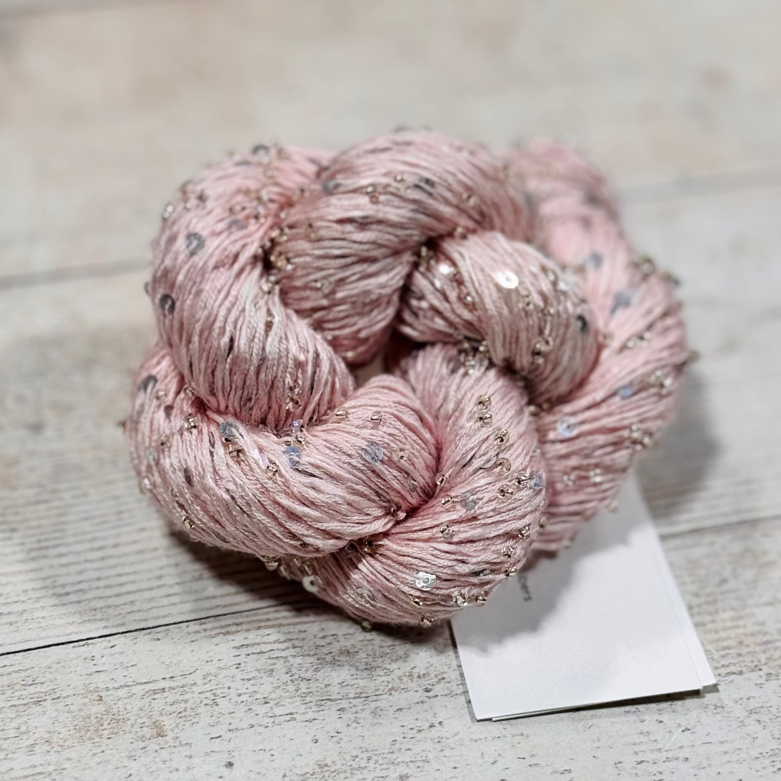 Beaded Silk and Sequins Light