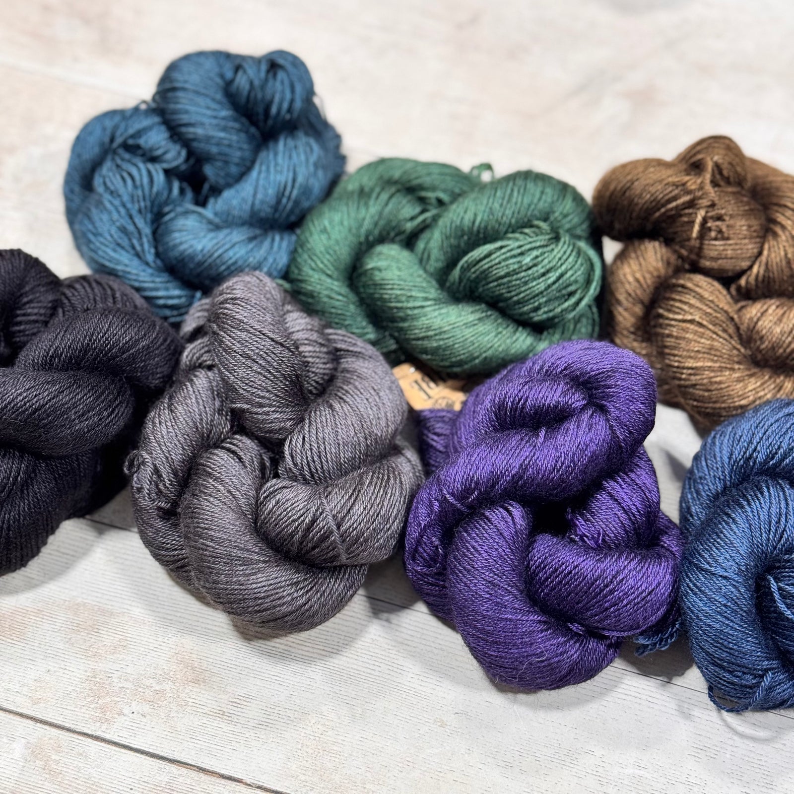 Hand-Dyed Silk Yak 4-Ply