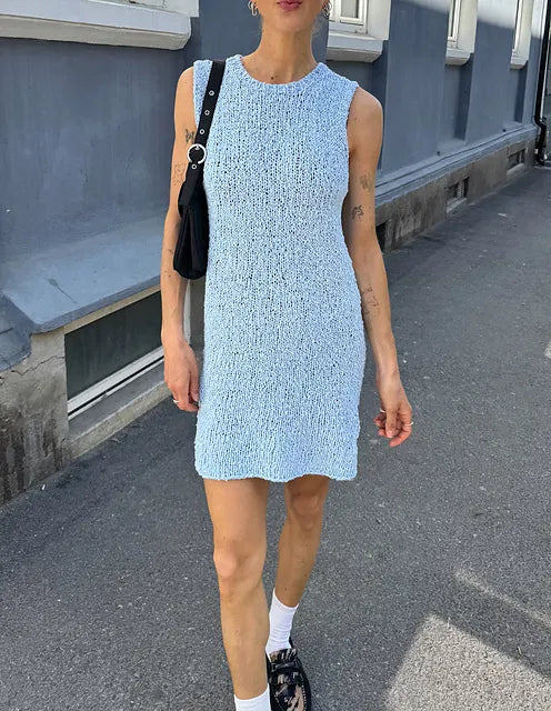 Fanny Dress with Cotton Waves