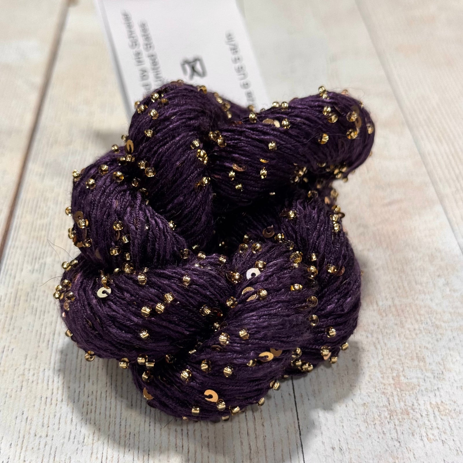 Beaded Silk and Sequins Light