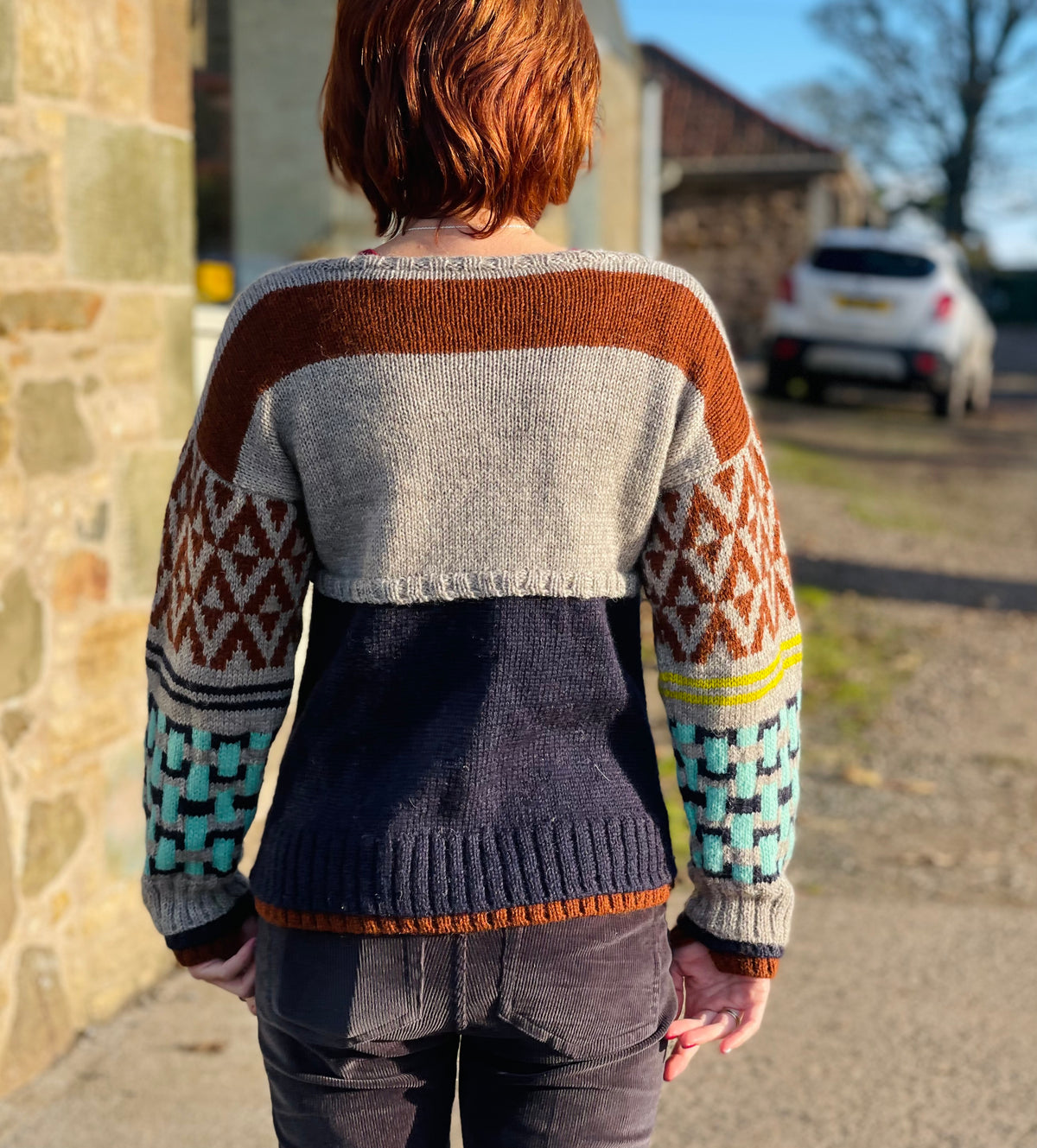 Bluff Cuff Sweater KAL tribeyarns