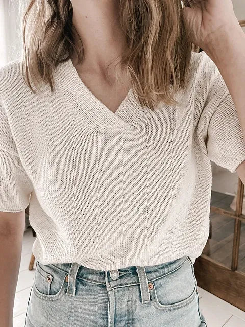 Moon Set Tee with Arctic Pearl