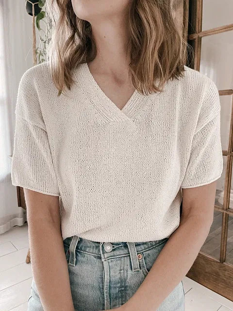 Moon Set Tee with Arctic Pearl