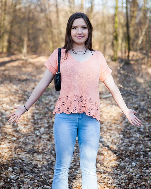 Clementine Tee Kits in Hemp Yarn Natissea