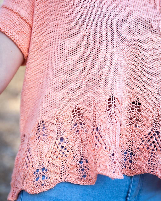 Clementine Tee Kits in Hemp Yarn Natissea