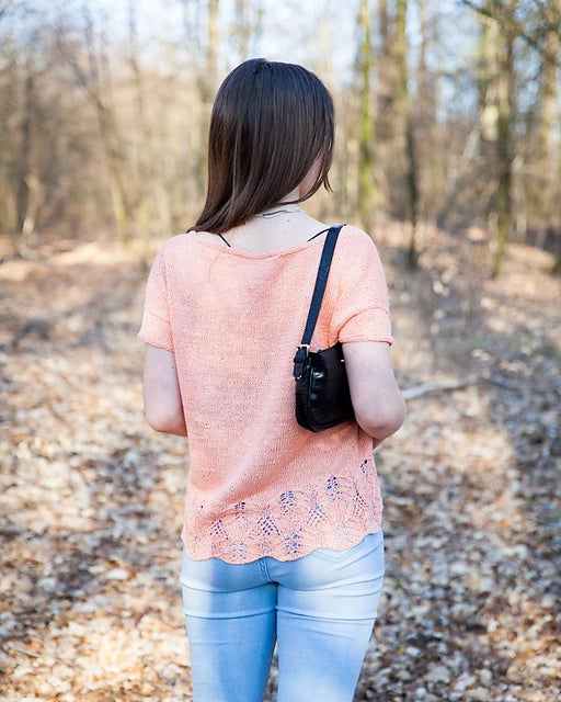 Clementine Tee Kits in Hemp Yarn Natissea