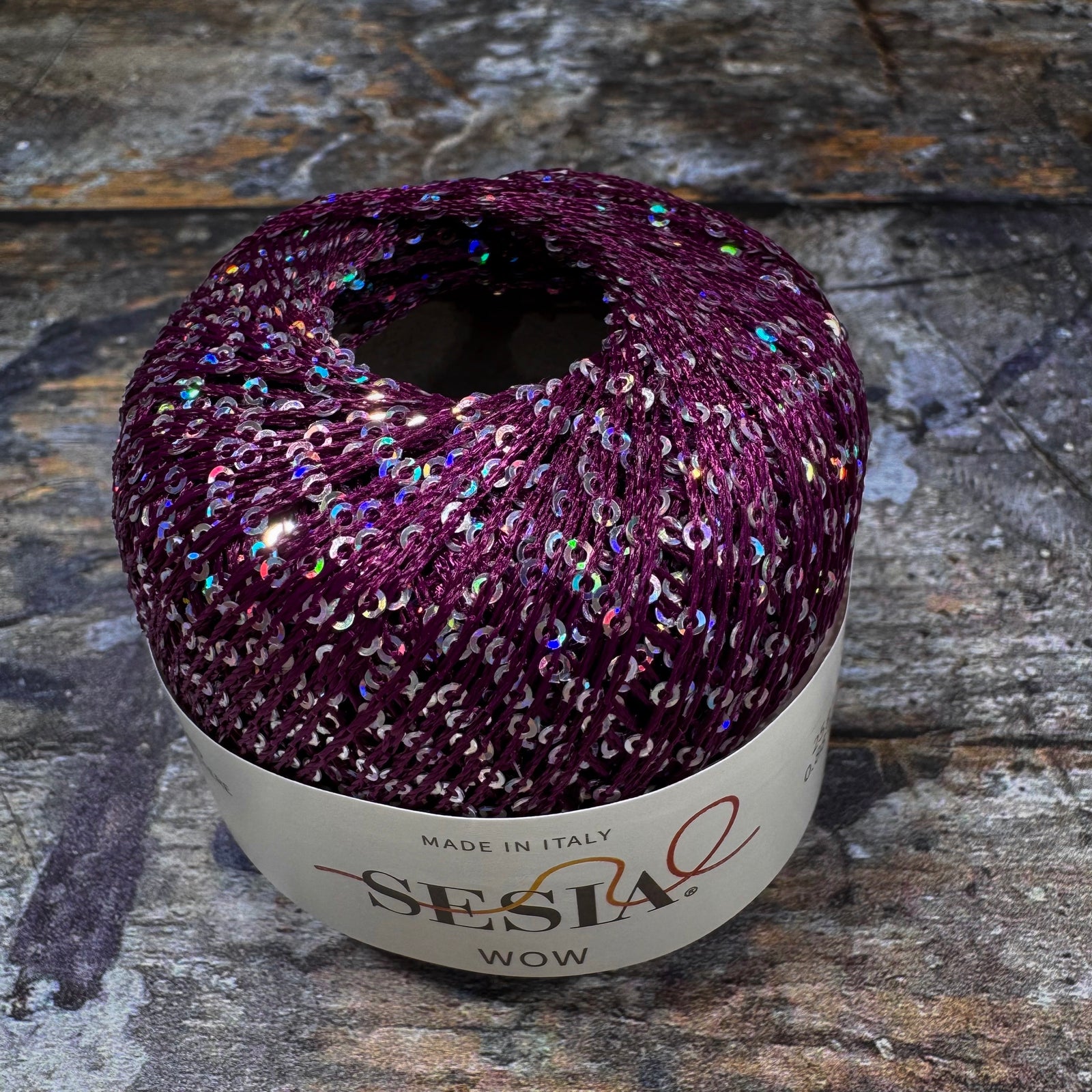 WOW Sequin Yarn