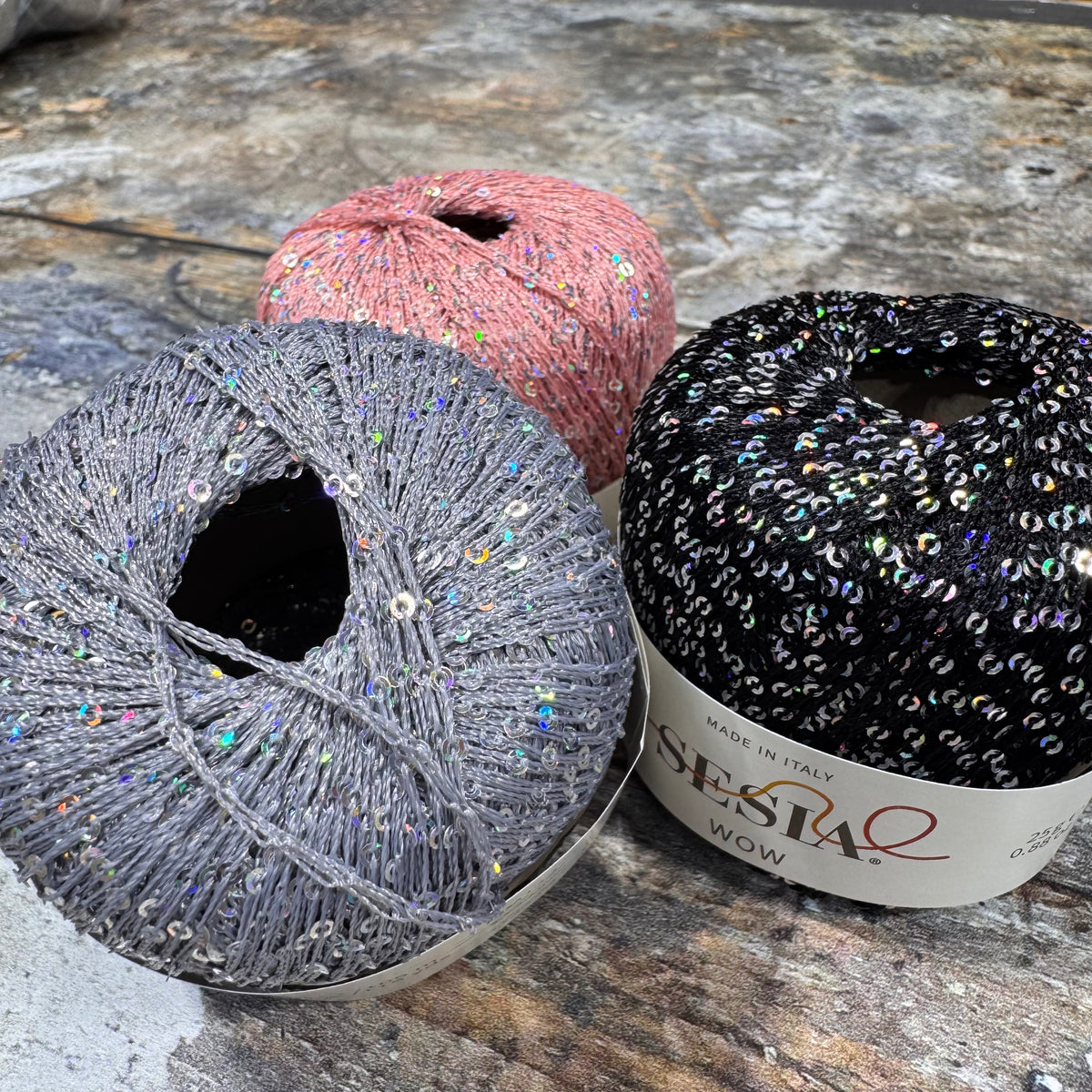 WOW Sequin Yarn