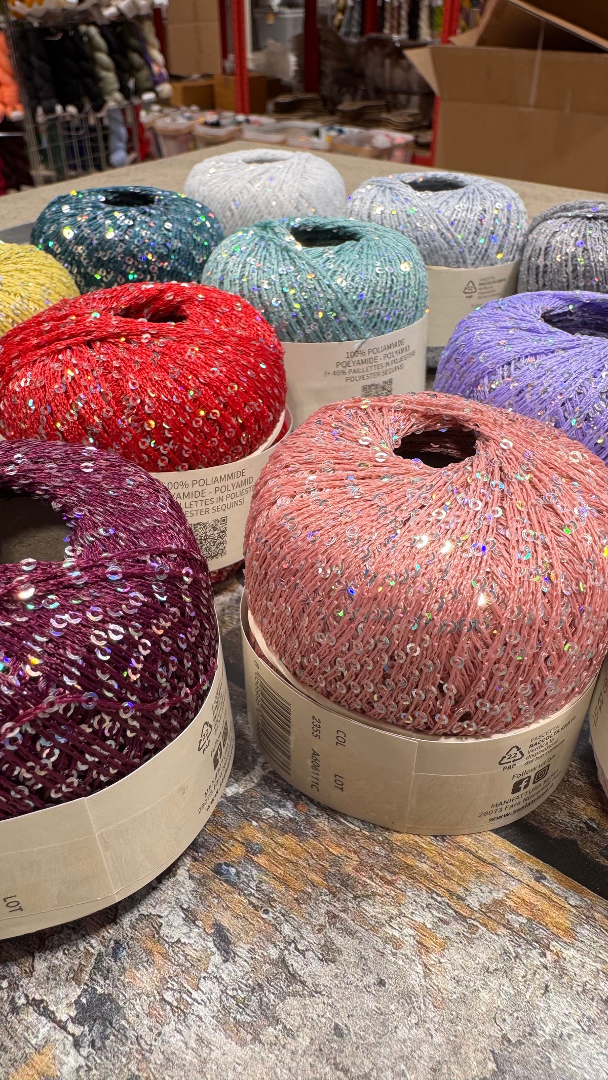 WOW Sequin Yarn