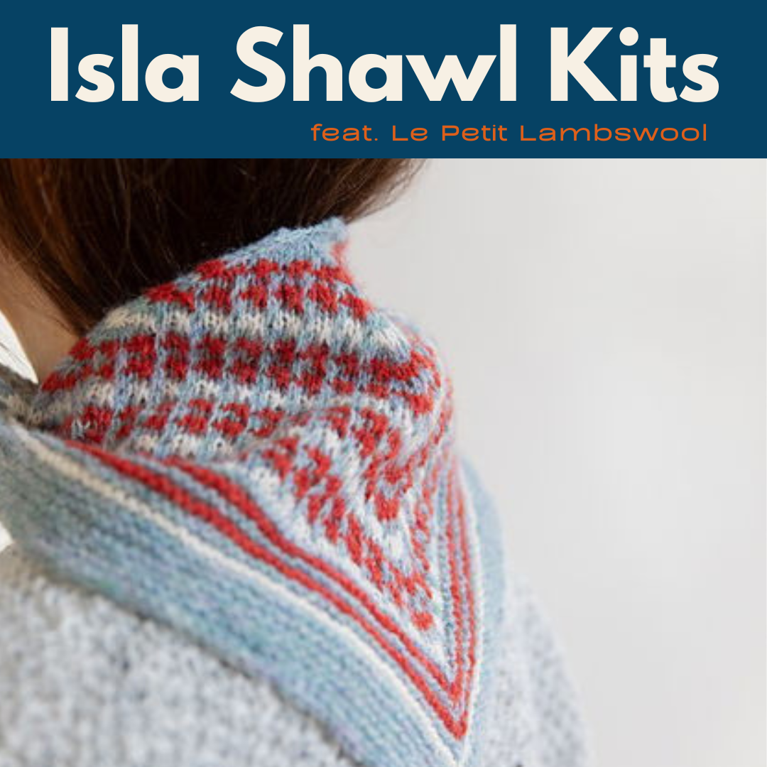 Isla Shawl Kits by Astrid Troland