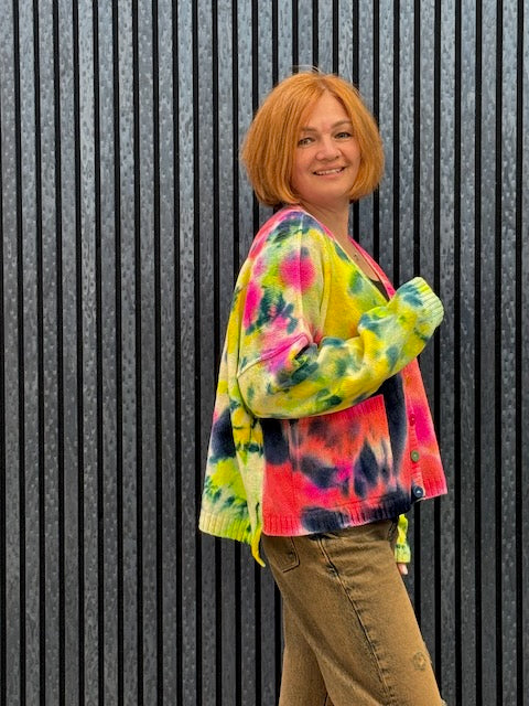 Exclusive Hand-Painted Cardigan No. L33 (Lambswool Medium)