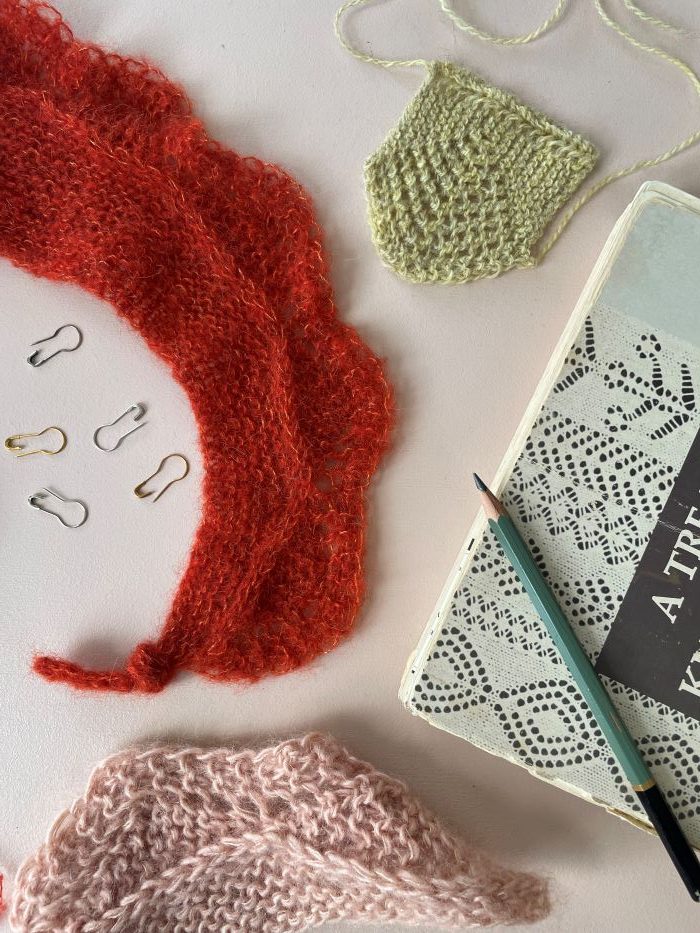 Lace Scarf Kit with Isager Soft Fine