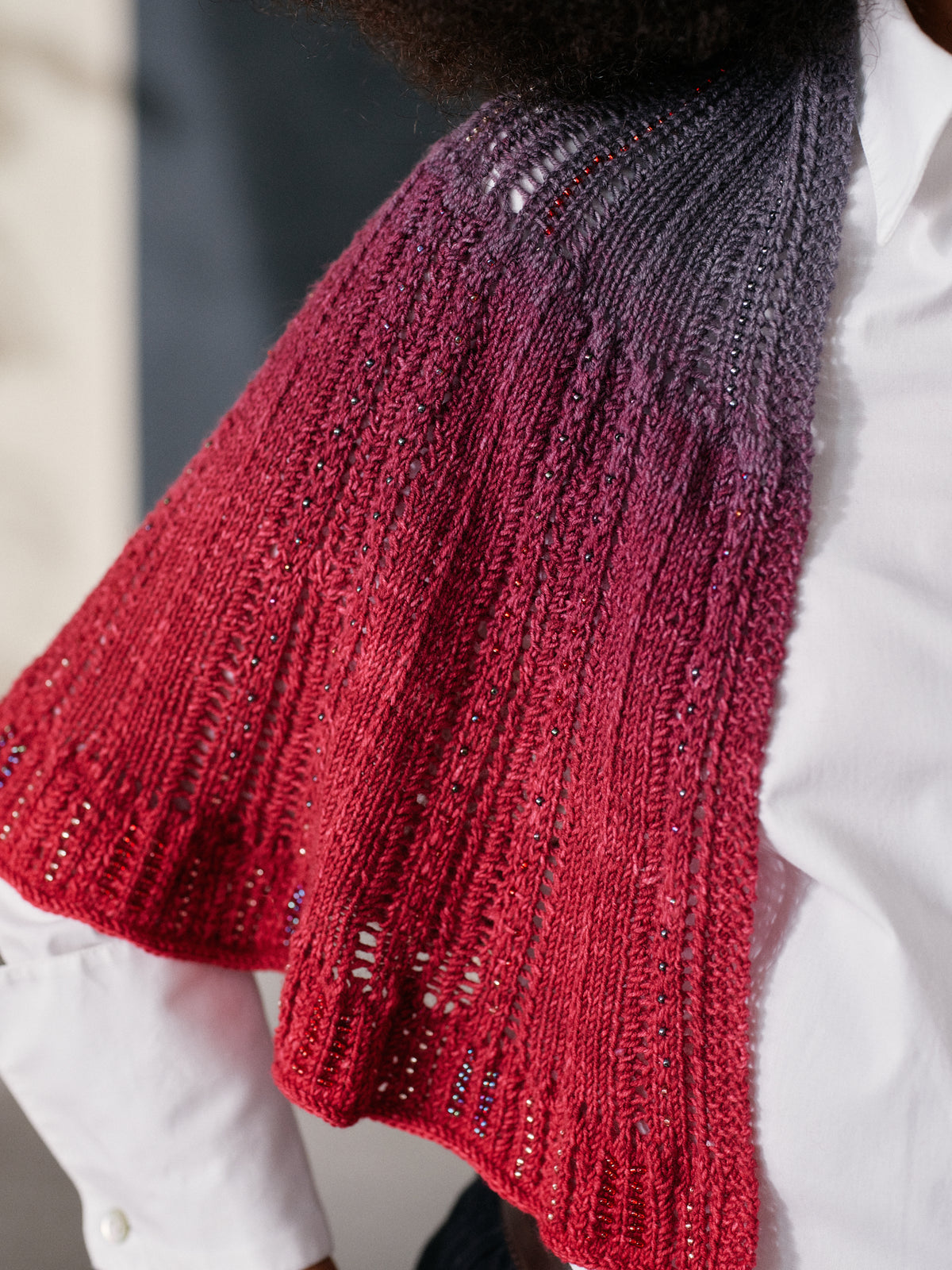 Beaded Colourwork: A Modern Approach to Knitting with Beads by Jeanette Sloan