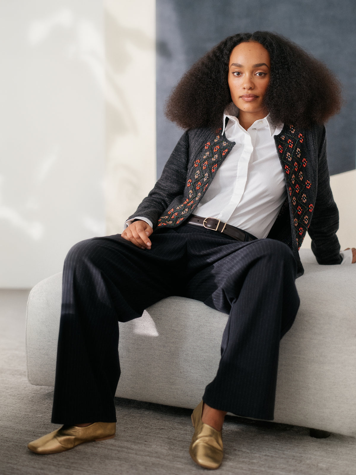 Beaded Colourwork: A Modern Approach to Knitting with Beads by Jeanette Sloan