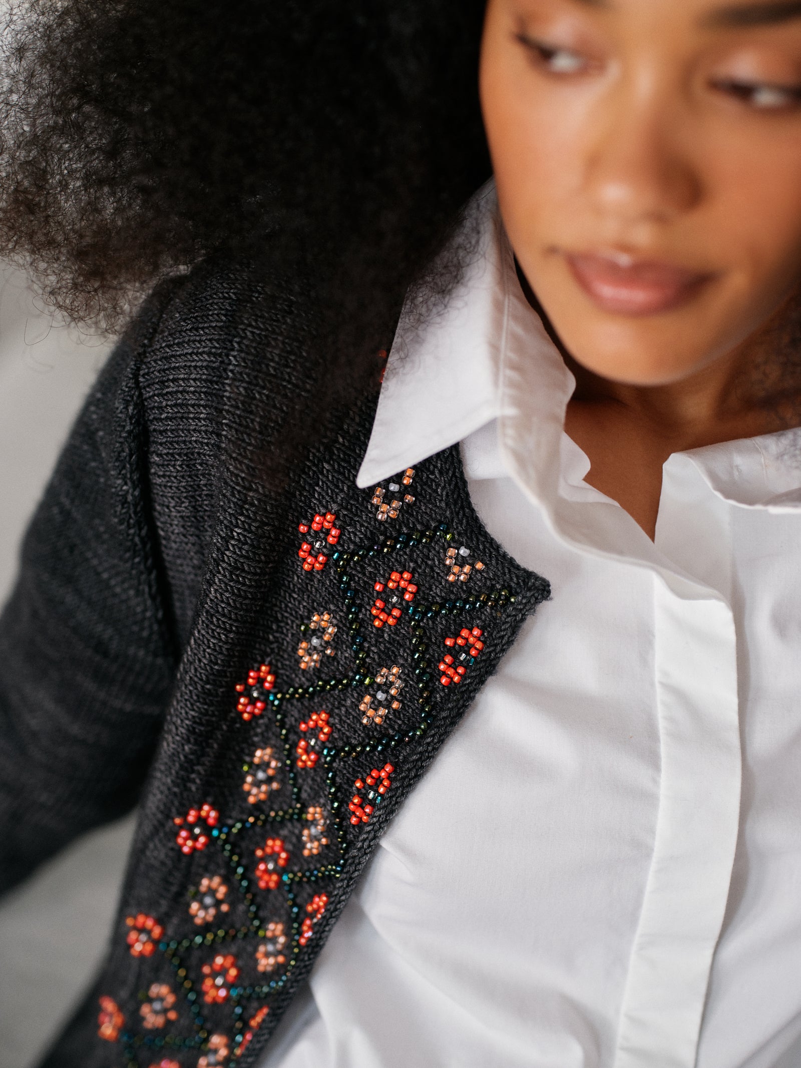 Beaded Colourwork: A Modern Approach to Knitting with Beads by Jeanette Sloan