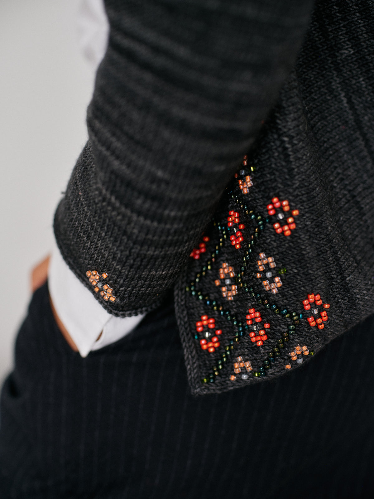 Beaded Colourwork: A Modern Approach to Knitting with Beads by Jeanette Sloan