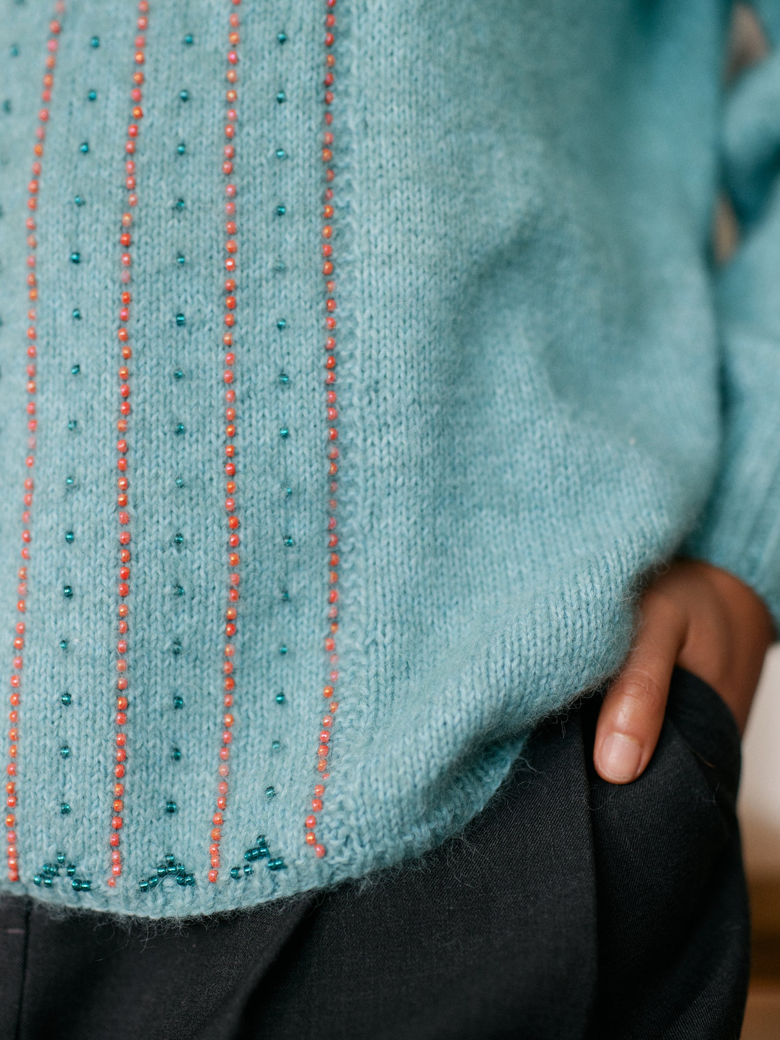 Beaded Colourwork: A Modern Approach to Knitting with Beads by Jeanette Sloan